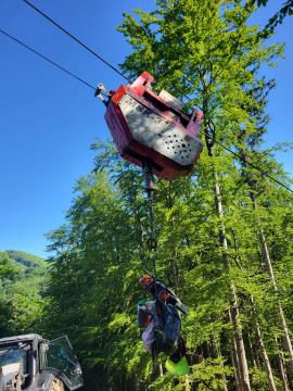 Teleférico forestal KOLLER K602 |  Maquinaria forestal | Maquinaria de carpintería | KOMITrade s.r.o.